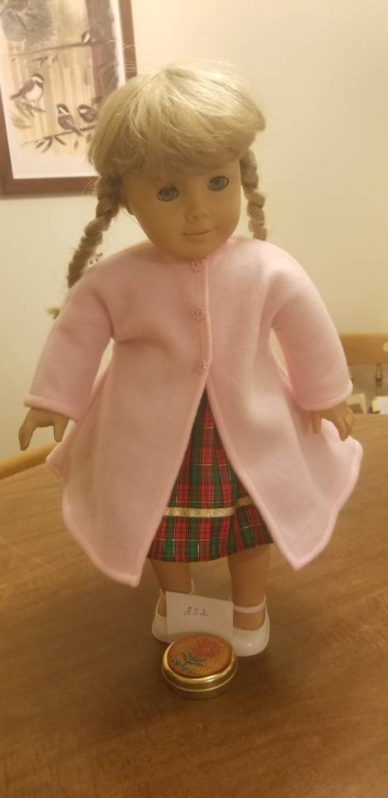 American girl doll coat m232 image 0