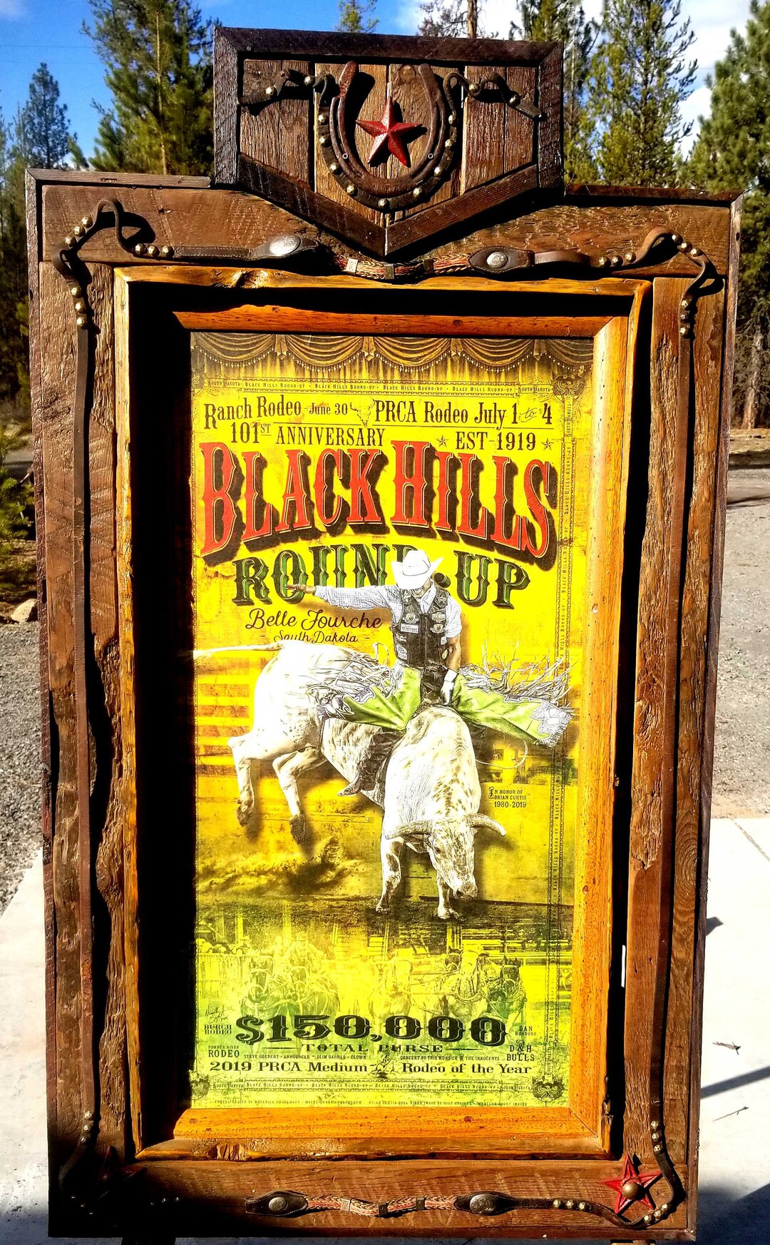 Black Hills Roundup Poster Etsy