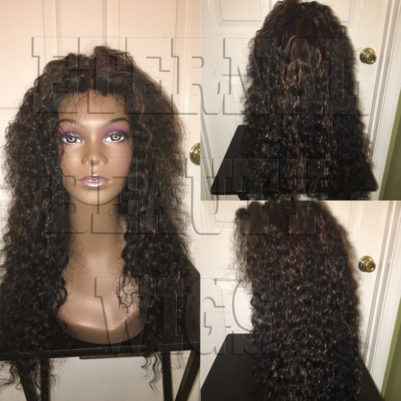 Brazilian Deep Wave Curly Custom Wig Etsy