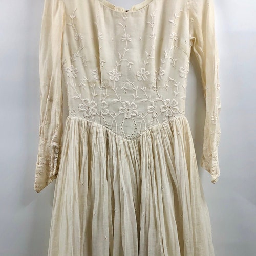 Vintage Boheme 1960s Wedding Dress | Etsy