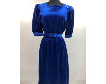 electric blue dresses