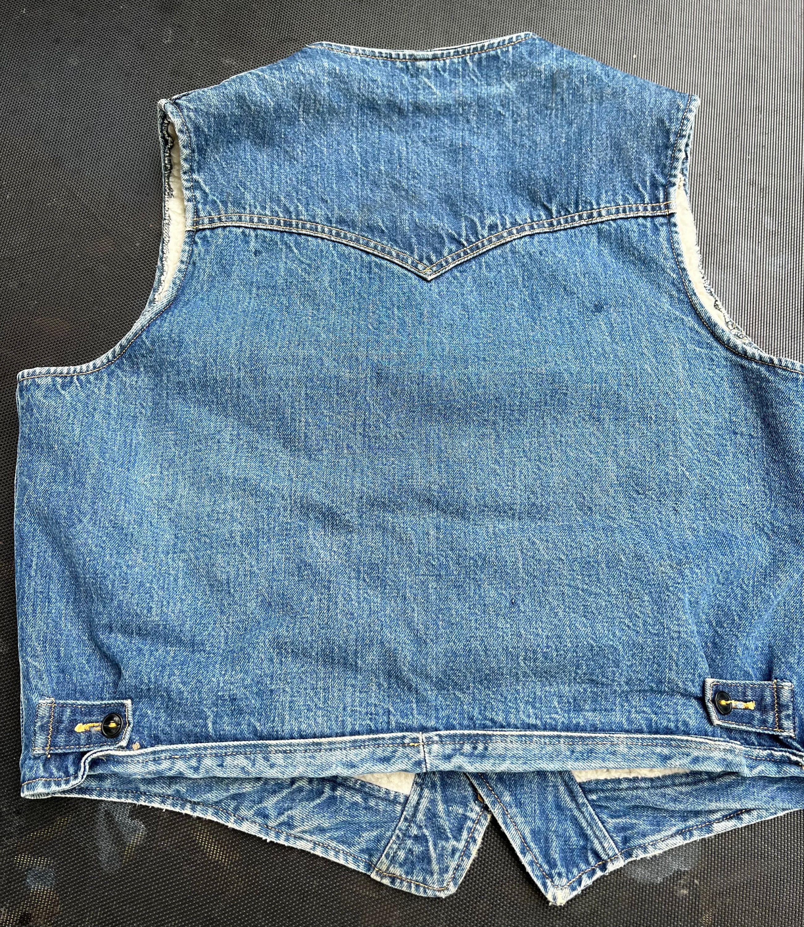 70s〜 vintage Lee Storm Rider デニムベスト vintage 70s Lee Storm Rider denim vest – 86 Vintage