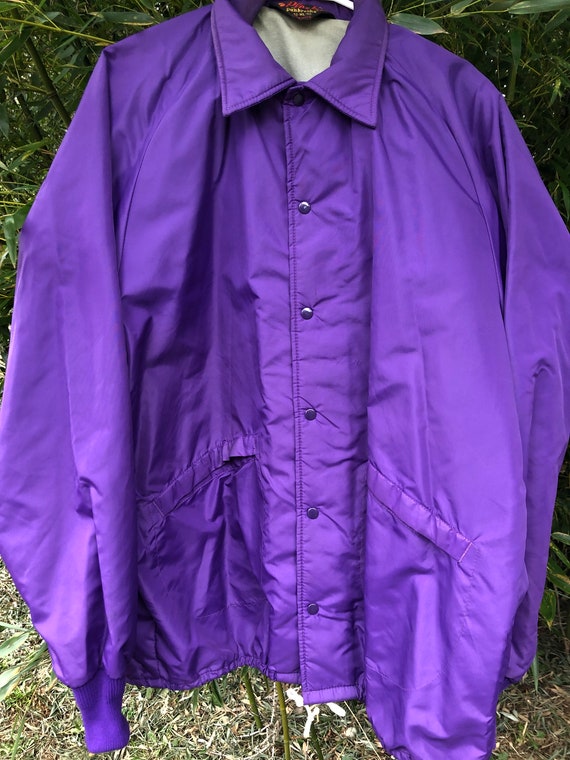 Vintage 1950’s Purple Elks Lodge Jacket XL - image 5