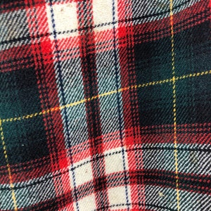 Vintage 1950s Pendleton Wool Plaid Skirt image 2