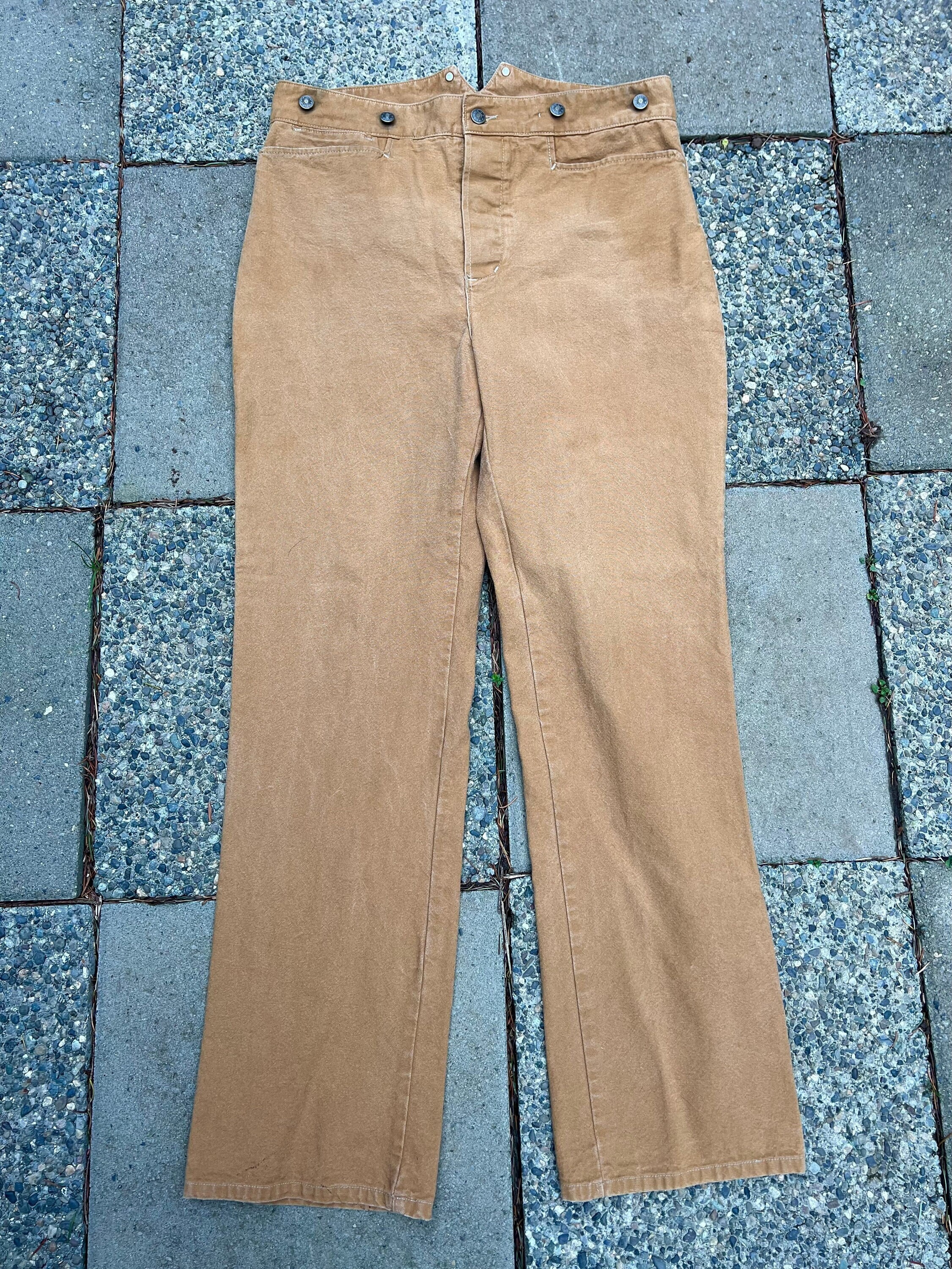 Antique Cinch Back Pants - Etsy Antique Cinch Back Pants - Etsy