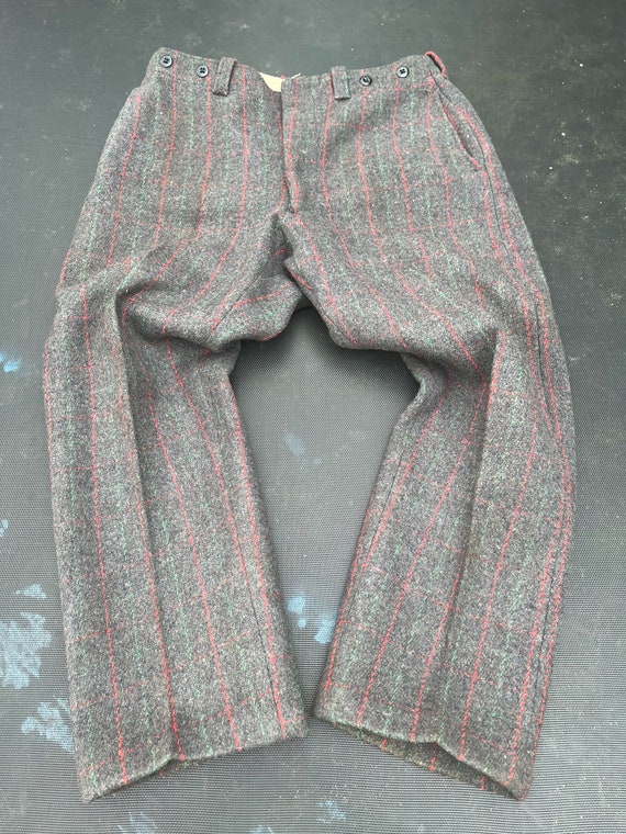 Vintage 1950’s Heavy Wool Alpine Pants - Gem