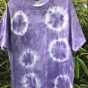 植物染めタイダイTシャツ #5
