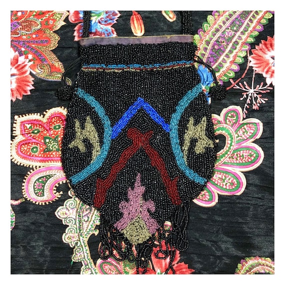Vintage 1930’s Beaded Cloche Purse