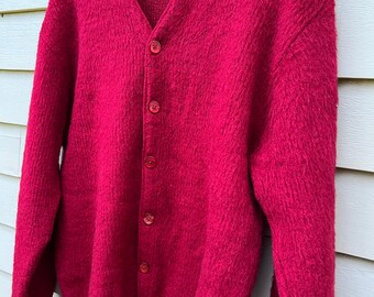 ◆Sienne◆ Anne Mohair Cardigan Red S4WKN03F5 Anne Mohair Cardigan (Red) - sienne