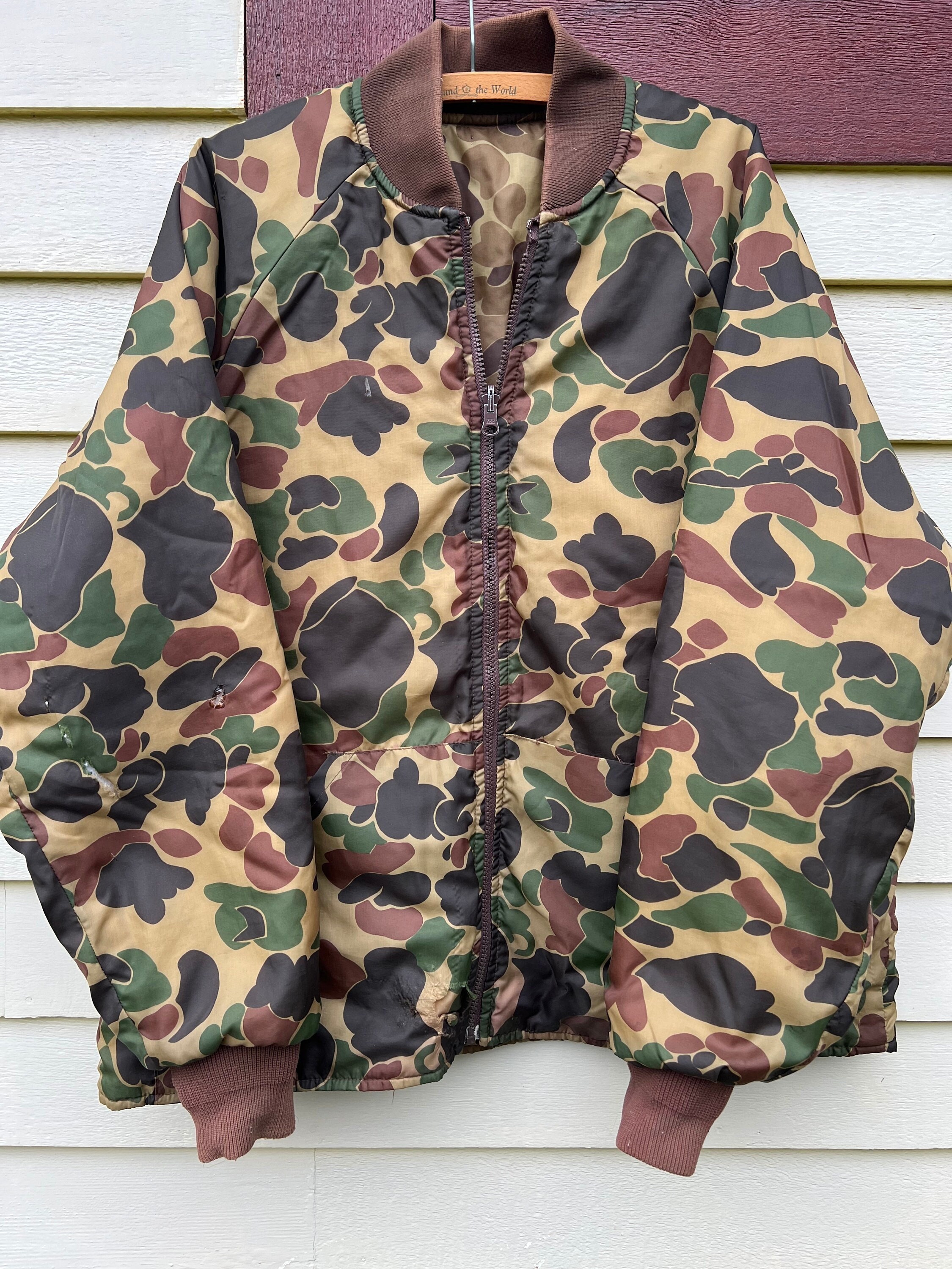 Vintage Reversible Duck Hunter Insulated Jacket - Well Worn