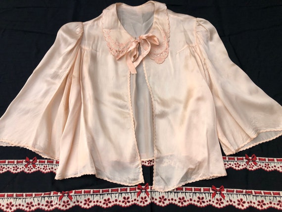 Vintage 1930’s Satin Lingerie Top