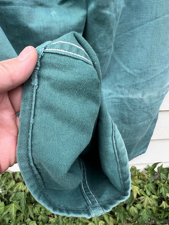 Favorite Find: 1940’s Faded Green Side Zip Pants … - image 5