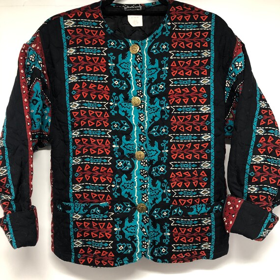 Vintage 1980’s Bohemian Quilted Jacket