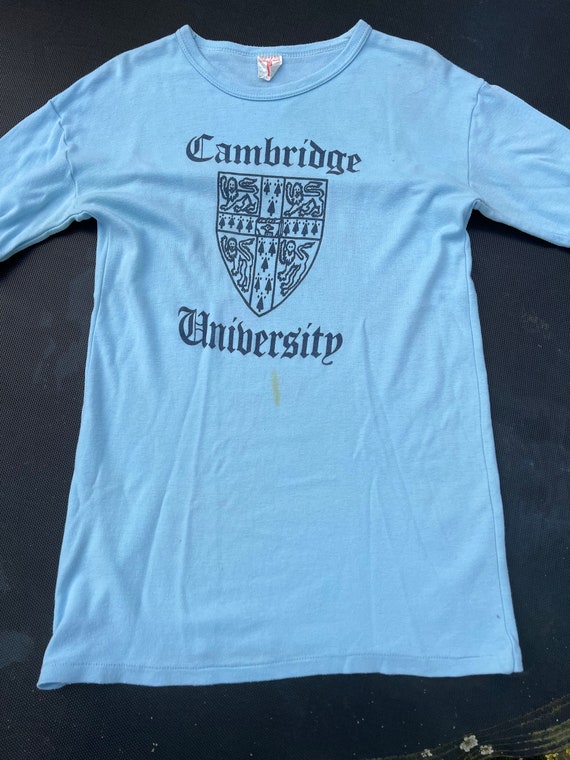 Vintage 1960’s/70’s Baby Blue Cambridge Universit… - image 2