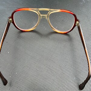 Vintage 1970s American Optical Aviator Glasses / Acrylic Frames image 3