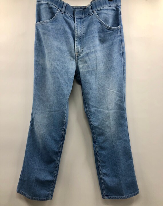 Vintage 1970s Light Blue Denim Jeans
