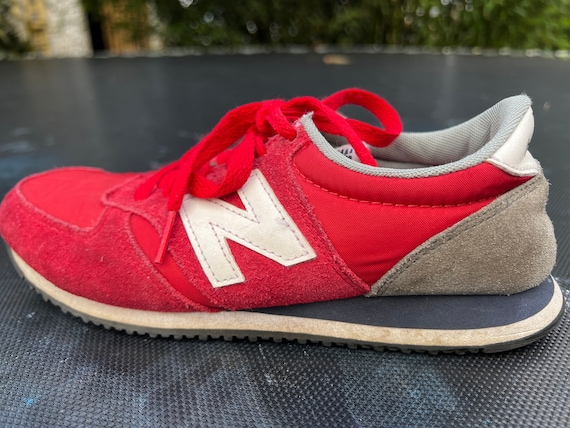 New Balance 420 Running Sneakers Cherry Red White Size - Etsy