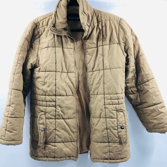 Vintage 1980’s Beige Quilted Jacket