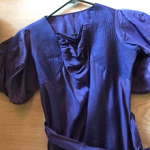 Abito viola vintage degli anni &#39;30
