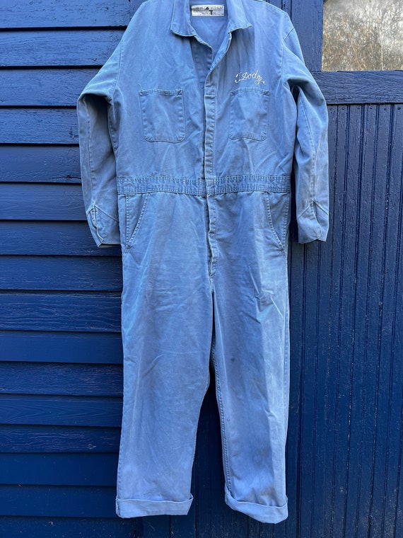 1960’s / 70’s Vintage Coveralls in Light Blue - Gr