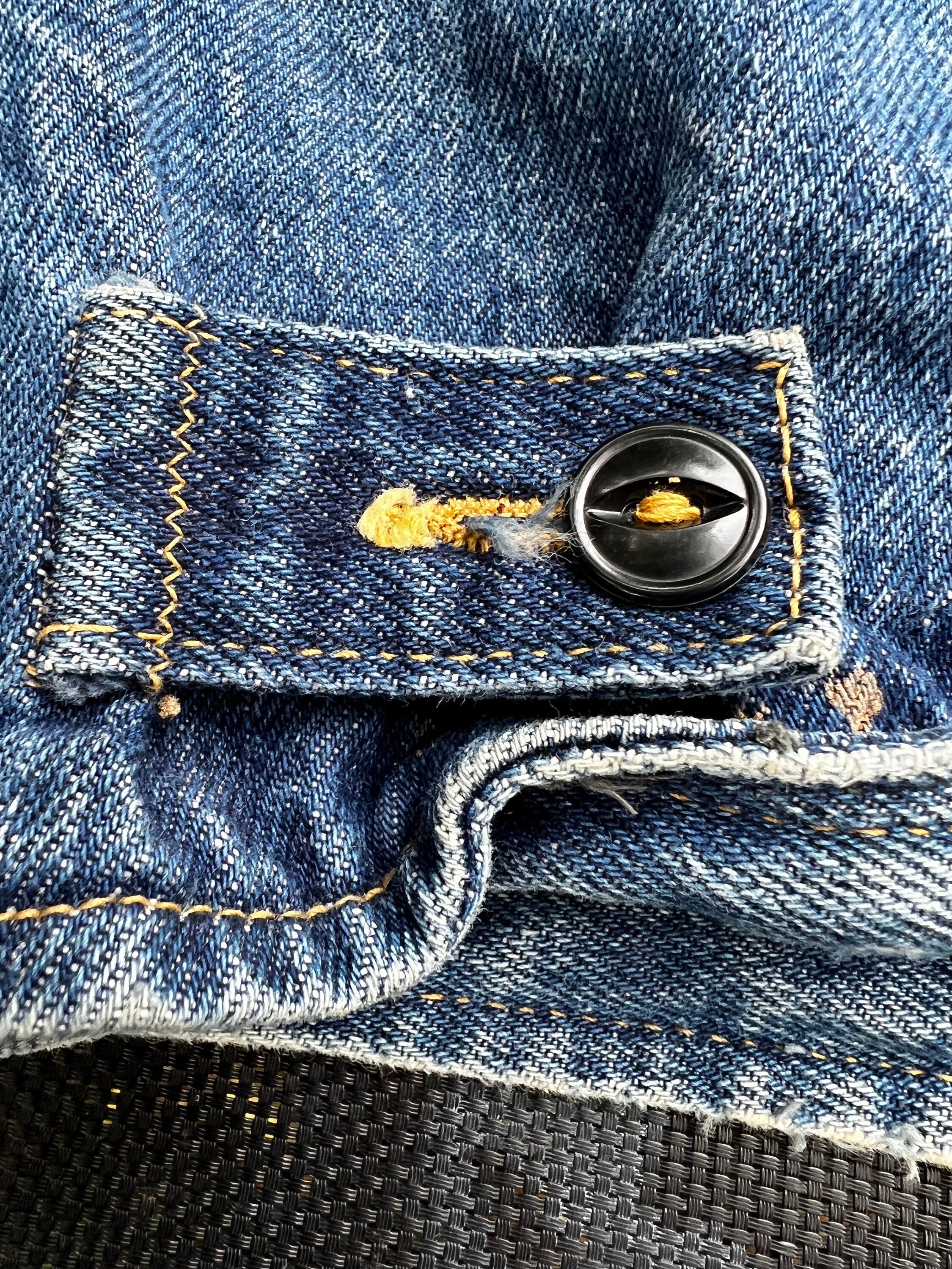 vintage 70s Lee Storm Rider denim vest – 86 Vintage