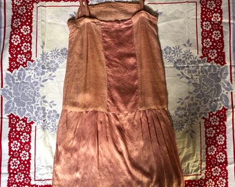 UP THE ROSE | Vintage Plant Dyed 1920’s Slip