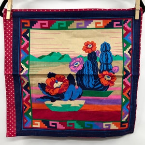 Vintage Colorful Southwest Handkerchief