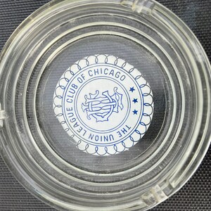 Vintage 1930’s Glass Ashtray