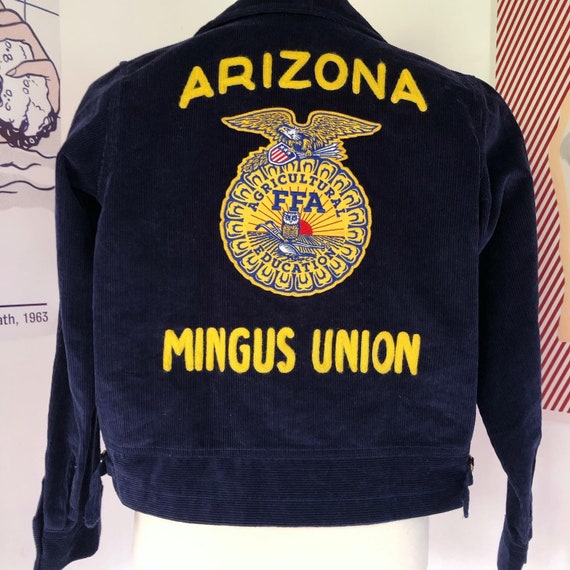 Vintage 2000’s FFA Chain Stitch Corduroy Jacket w