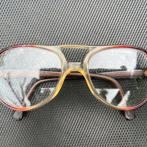 Vintage 1970s American Optical Aviator Glasses / Acrylic Frames image 7