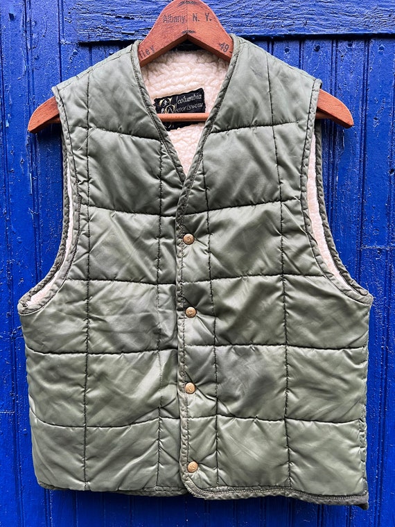 RARE FIND: 1950’s Columbia Sportswear Quilted Vest