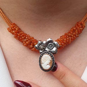 One of a Kind Necklace, Mother Of Pearl Necklace, Natural Pearl Necklace,Beaded Gemstone  Necklace,Unique Beaded Necklace,Statement Necklace