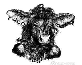 Wanddruck: Cowmein