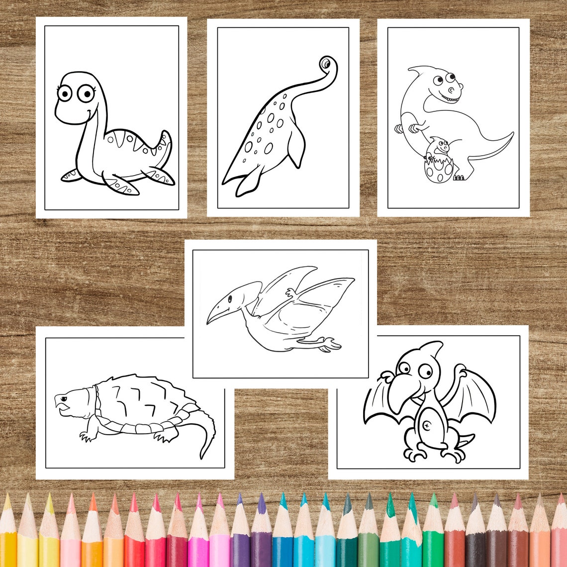 Printable Dinosaur Coloring Pages for Toddlers and Preschool - Etsy Canada