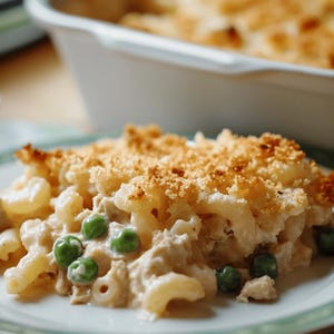 Classic Tuna Casserole Recipe PDF  - Easy Comfort Food - Instant Download Digital File
