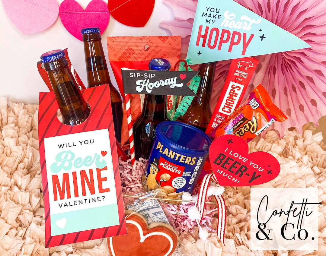 Gift Basket Fun Valentines Day Gifts For Him Fun Valentine's Day - Main Image