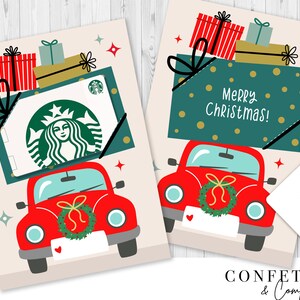 Printable Christmas Gift Card Holders – Taylor George Designs