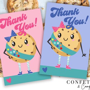 Scout Cookies dank u afdrukbare kaarten, dank u Tags, meisjes dank u kaart, PDF-bestand, INSTANT DOWNLOAD, Cookie verkoop