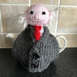Michael Tea Higgins tea cosy, Michael tree higgins