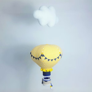 hot air balloon decorations, baby shower, clouds and balloons nursery, hot air balloon decor for baby shower, Hot Air Balloon Nursery Theme