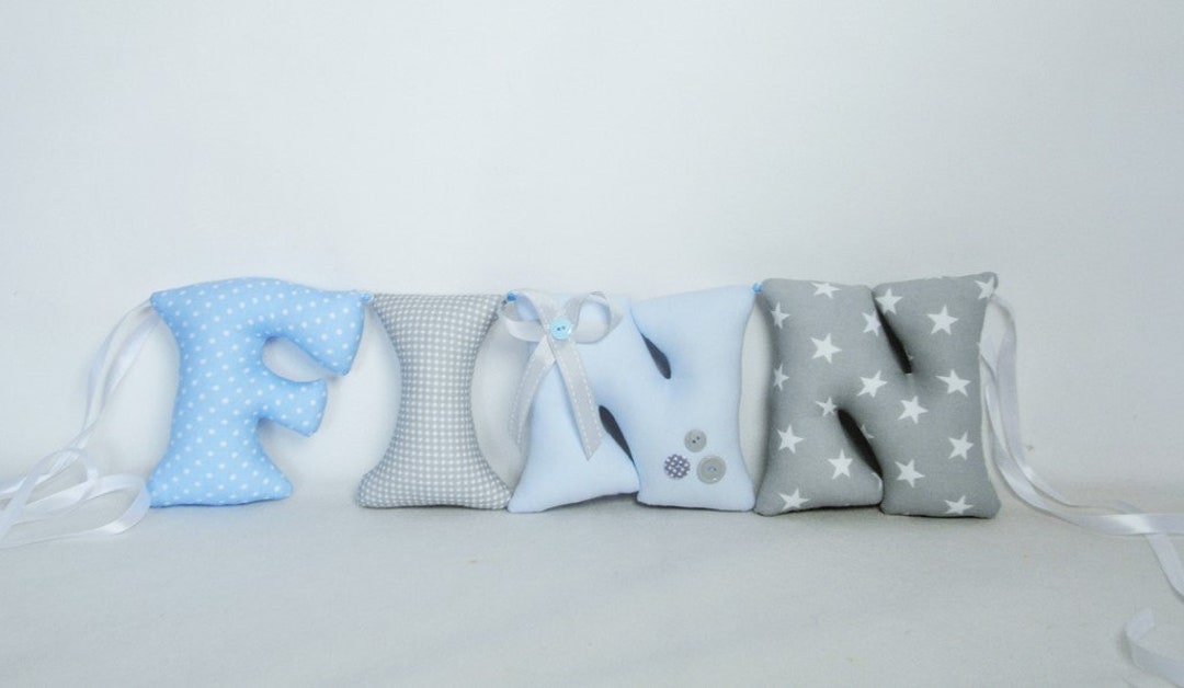 Fabric Letters and Decor for Baby Room Wall Letters Nursery Etsy