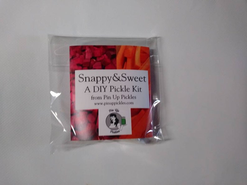 Snappy&Sweet DIY Pickle Kit Pin Up Pickles Etsy