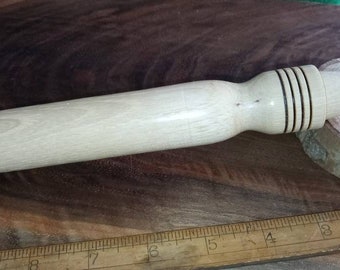 Cincel de arce americano de 8" con mango de zócalo - Hecho a mano en EE. UU.