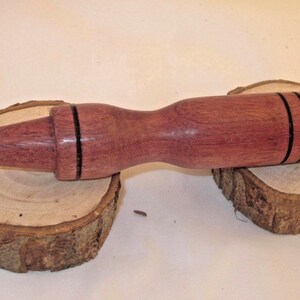 Brasilianskt Purple Heart-hylshandtag - USA Handgjorda Valkyrie-träverktyg