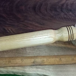 American Ash 8 &quot; Framing Socket Chisel Handle USA Handmade - Valkyrie Wood Tools fits most Vintage Socket chisels