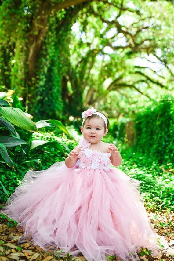 Princess Flower Girl Birthday Wedding Tutu Custom Evening Gown Baby Kids  Girls Dress - Etsy