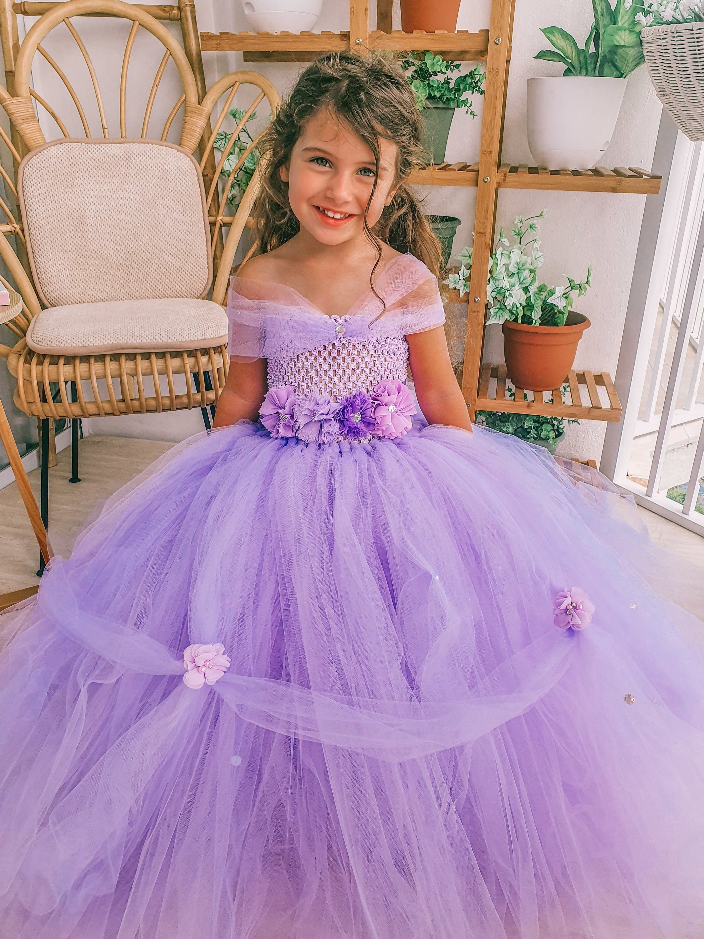 Buy Darleen Kids Couture Pink Princess Gown For Girls Online | Aza Fashions