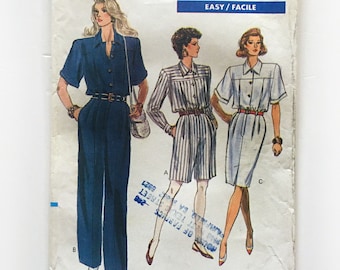 Lincraft 1001 Sewing Pattern Girl/'s Dress And Romper Size 0.5-4 Uncut Factory Folded