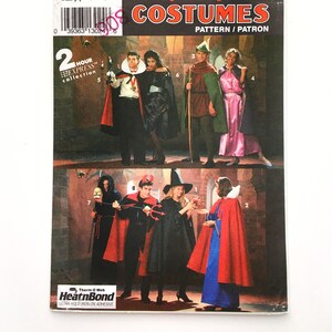 Simplicity 8010 Adult Halloween Costumes Cape Robe Tunic Hood Hat Small Medium Large Uncut Sewing Pattern