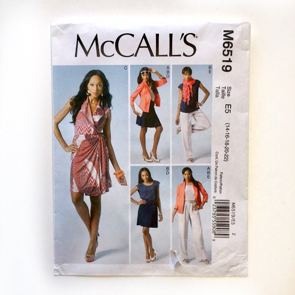 McCalls Patterns Misses 14-22 Dresses Tops Jackets Skirt Pants Vest UNCUT U PICK McCalls Patterns Misses 14-22 Dresses Tops Jackets Skirt Pants Vest UNCUT U PICK
